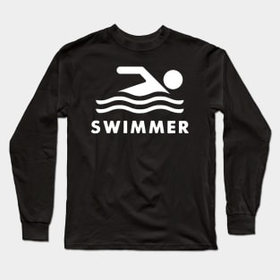 swimmer Long Sleeve T-Shirt